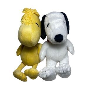 Kohls Cares Peanuts Snoopy and Woodstock Plush 11" Charlie Brown Peanuts